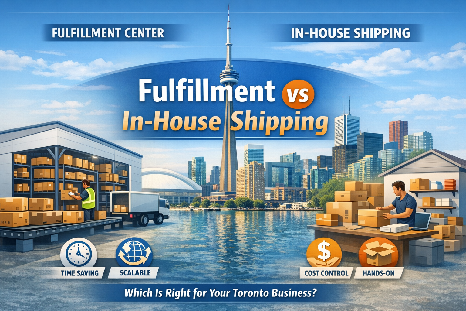 fulfillment vs in-house shipping toronto